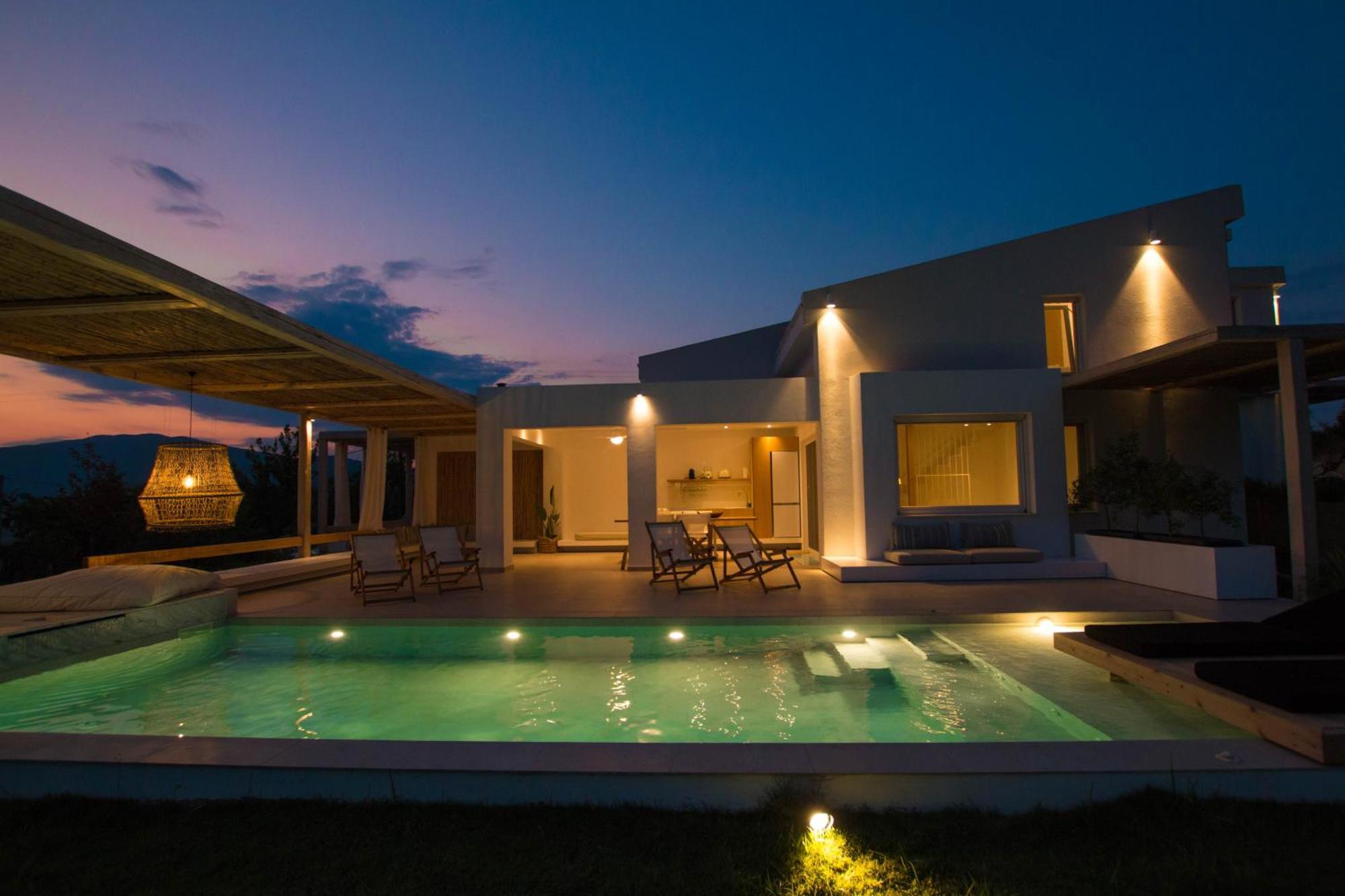 Aristotelia Gi - Premium Luxury Villas With Private Pools Olympiada Exterior foto